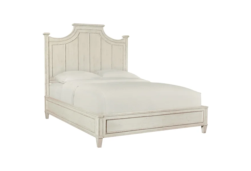 Bella King Bed by Bassett at Esprit Decor Home Furnishings